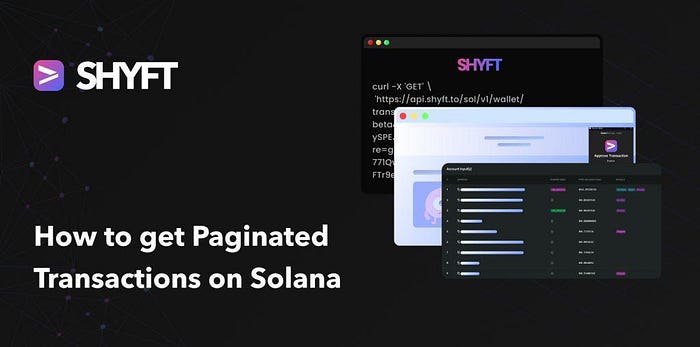 get paginated transactions on solana